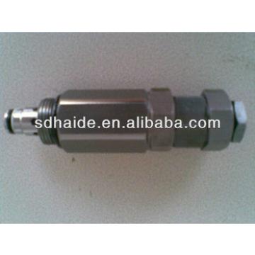 HD700-7 vice relief valve, PC100-6 overflow valve, HD900 pressure relief valve for excavator