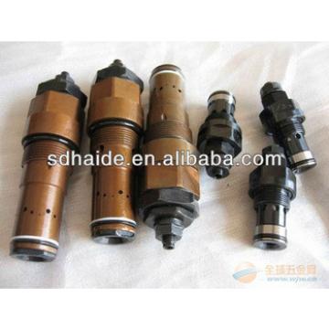 excavator multiple unit valve,control main valve parts of relief valve Mitsubishi,MS120,MS180,MS140,MS160,PC78,PC150,PC200-3,