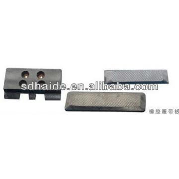 rubber track pad for excavator /paver (Bolt-on / Clip-on / Chain-on type)