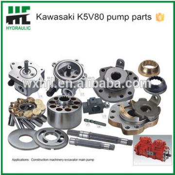Top quality Kawasaki K5V80 hydraulic pump parts