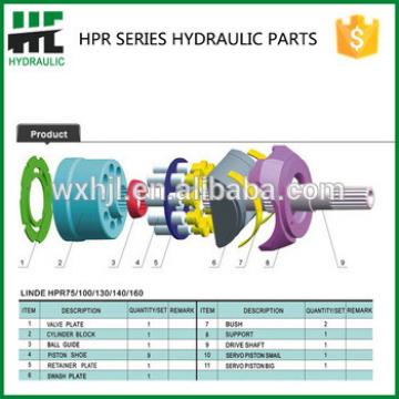 Linde HPR90 hydraulic spare pump parts for linde pump