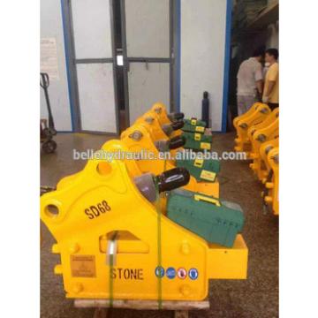 135mm square chisel type hydraulic breacker for 16~21 tons excavator