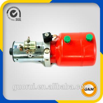 12v dc hydraulic power pack units with hand pump and eletric motor