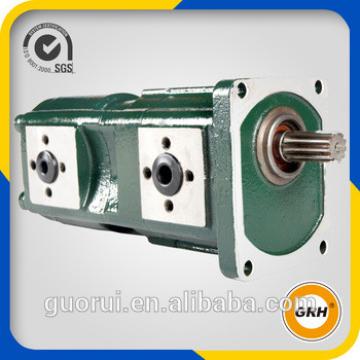 China hydraulic Double gear rotary pump price for agricultural machine