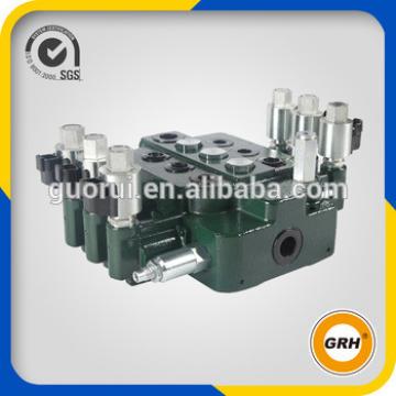 3 spools 45L/min hydraulic sectional valve