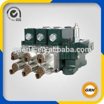 high pressure Hydraulic valves solenoid 100 liter per min spring center
