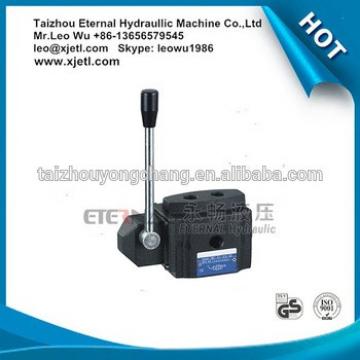 DMT30-80 Hydraulic Valve with manual operated handle for Pipe