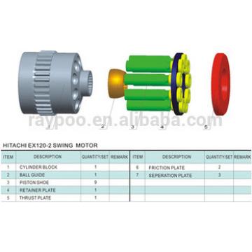 EX120-2 excavator hydraulic main pump parts