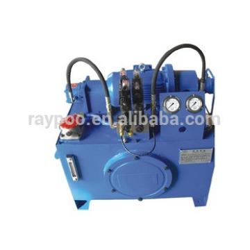 Automatic injection molding machine hydraulic station