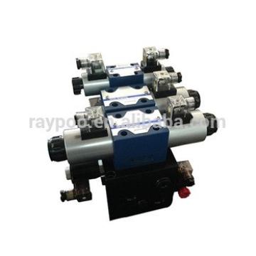 Hydraulic valve manifold blocks for hydraulic punching machine