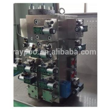 hydraulic press machine 200 ton control valve block