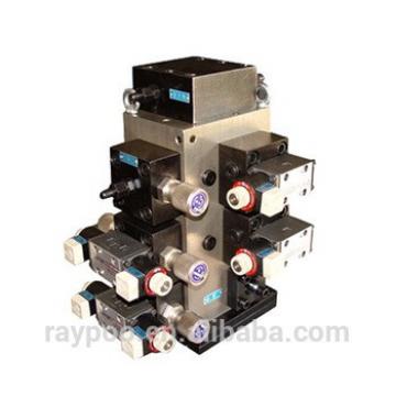 Logic hydraulic valve bank group for press bending machine