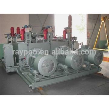 Custom made non standard coating machinery hydraulic station