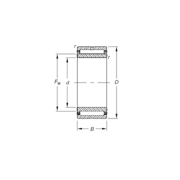 NKJ20/16 Timken Needle Roller Bearings