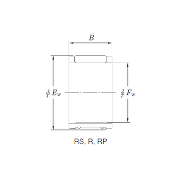 RS354013 KOYO Needle Roller Bearings