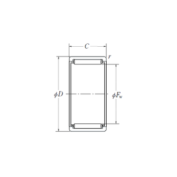 RLM2020 NSK Needle Roller Bearings