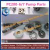 excavator hydraulic piston pump parts for komatsu HPV132 PC300-7 PC400-6