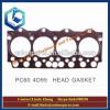 Various excavator 4D95 cylinder head gasket PC60 PC200-5 PC300-6 HD800/900 E320 EX200-2 engine parts #1 small image