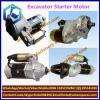 High quality For for komatsu 6D102 excavator starter motor engine PC200-6-7 6D102 electric starter motor