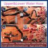 201-03-71182 excavator lower water hose for Komatsu PC60-7 4D95 #1 small image