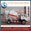 6 Cubic Mini Truck Concrete Mixer for Sale