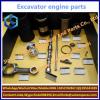Excavator engine parts piston cylinder head gasket crankshaft turbocharge kit for Komatsu PC60 PC120 PC200 PC220 PC300 PC450