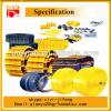 Undercarriage spare parts rollers track shoe link chain for pc220-7 pc450-7 pc400-7 excavator