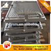 Aluminum bar plate excavator hydraulic oil cooler PC 56