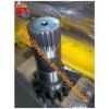excavator pinion shaft for gearbox,Rotary swing shaft for pc200-8 excavator gearbox part,