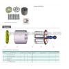 ZX330-2 EX550-3 HPV220-8 hydraulic swing motor spare parts,HPV102,HPV116,HPV118,HPV145,HPV220,HPV220-8 slew motor