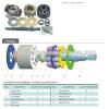 Uchida Rexroth A10VD43 Hydraulic Pump, A10vd43sr1rs5-972-5 Main pump spare parts,