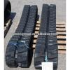 excavator rubber track ,Takeuchi rubber track,Crawler Undercarriage Part Rubber Track, Excavator Track Chain
