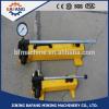 Self-priming manual double stage and acting square oil pump