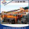 High efficiency four wheel pile driver for sale