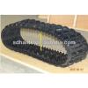 rubber track for bobcat excavator, crawler for Kobelco,Volvo,Daewoo,Doosan