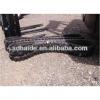 excavators rubber tracks, small cheap robot rubber tracks for kubota,bobcat,doosan,volvo,kobelco #1 small image