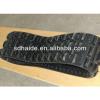 pc200 excavator rubber track pad and rubber pad for PC35/PC55/PC35MR-2/PC50MR-2