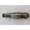 SH120 main relief valve, SK200-1 SK200-3 overflow valve, PC60-6 pressure relief valve for excavator #1 small image