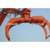 log grapple grab for excavator for sale in stock
