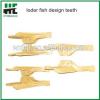 Wholesale high quality loader fish design tooth for bucket
