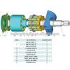 Hot sale Replacement Sauer JRR-075C hydraulic pump parts