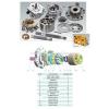 Good price for Kawasaki K3V63 K3V112 K3140 pump parts &amp; pump repair kits