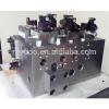 Stainless steel bowl press valves block