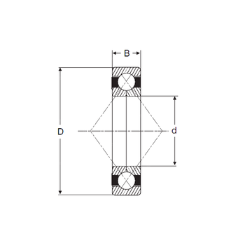 QJM 1.3/4 SIGMA Angular Contact Ball Bearings #1 small image