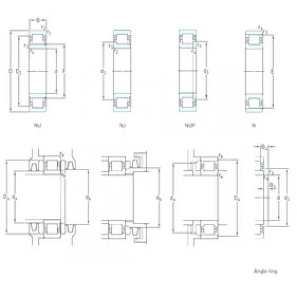Original SKF Cylindrical Roller Bearings NU10/710ECN2MA SKF #1 image