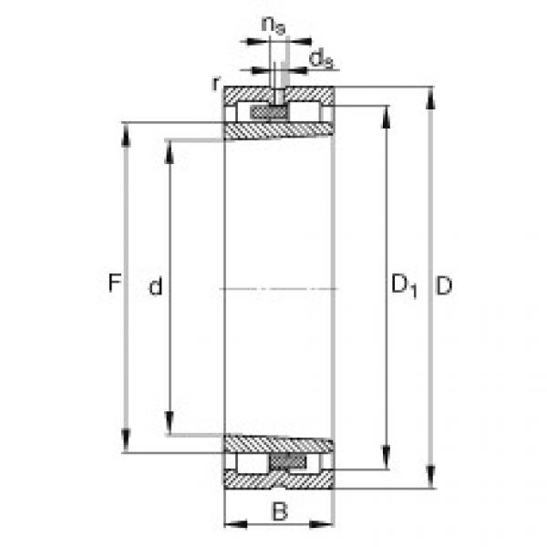 Original SKF Cylindrical Roller Bearings NNU4956-S-K-M-SP FAG #1 image