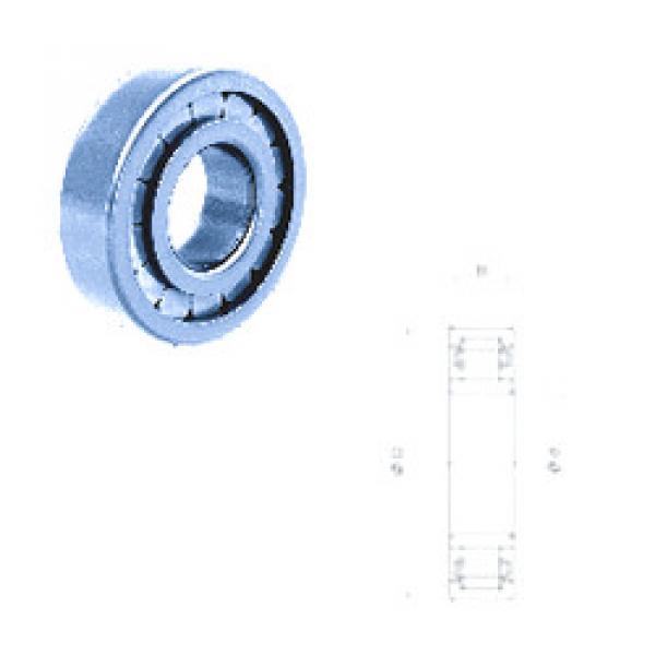 Original SKF Cylindrical Roller Bearings NU209FMN Fersa #1 image