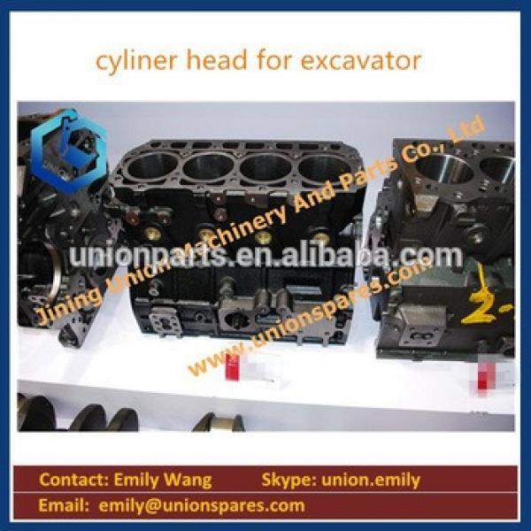 cylinder head for excavator S6D125 6151-11-1102 excavator engine cover #1 image