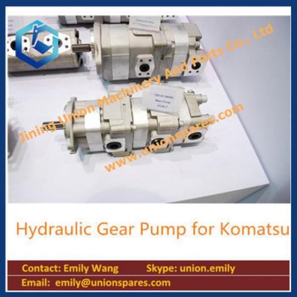 Mini Hydraulic Gear Pump 705-12-40040 for WA470-1WA 500-1 WA450-1, Gear Pump Assy for Loader #1 image