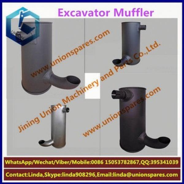Factory price S200 Exhaust muffler Excavator muffler Construction Machinery Parts Silencer #1 image
